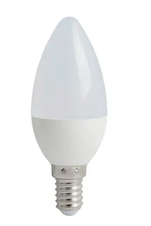 Trade Shop - Lampadina Led 8w Candela E14 Luce Calda 3000k Fredda 6500k Naturale 4000k C3608 - -bianco Caldo - A Buon Prezzo
