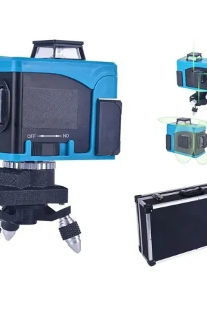 Novità Trade Shop - Livella Laser Tracciatore 12 Linee Autolivellante 360º Con Telecomando Art.94460 -