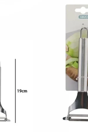 Trade Shop - Sbucciatore Pela Sbuccia Affetta Grattugia Frutta Verdura Universale 19cm 74090 - Ordina Subito
