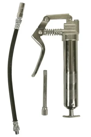 Trade Shop - Pompa Ingrassatore Pistola Per Grasso Aria Manuale 100ml 3000psi Pompa Manuale - Consegna Rapida