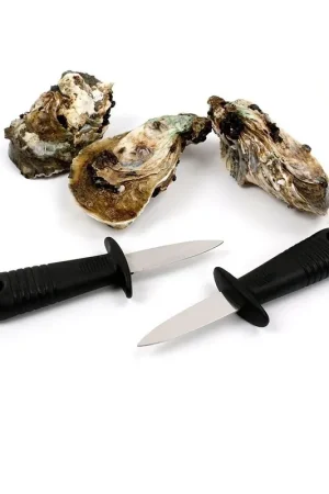 Popolare Trade Shop - Coltello Apri Ostriche Capesante Frutti Mare Apriostriche Acciaio Cucina Pesce -
