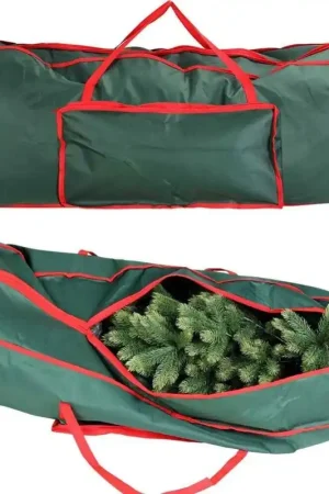 A Buon Prezzo Trade Shop - Custodia Sacco Di Protezione Polvere Per Albero Di Natale In Tessuto Resistente -