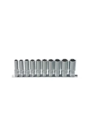 Trade Shop - Set Di Chiavi A Bussola Lunghe Multigrip Kit Da 1/2" Per Dadi Bulloni Rovinati - A Buon Prezzo