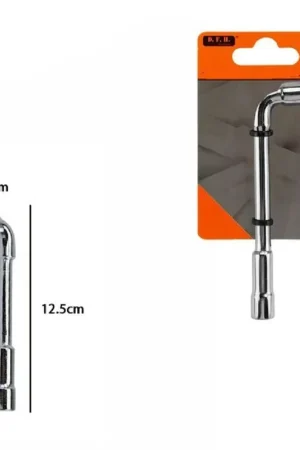 Di Tendenza Trade Shop - Chiave A Bussola A Pipa Bocca Esagonale Cromo Vanadio Acciaio Da 8 Mm 60229 -
