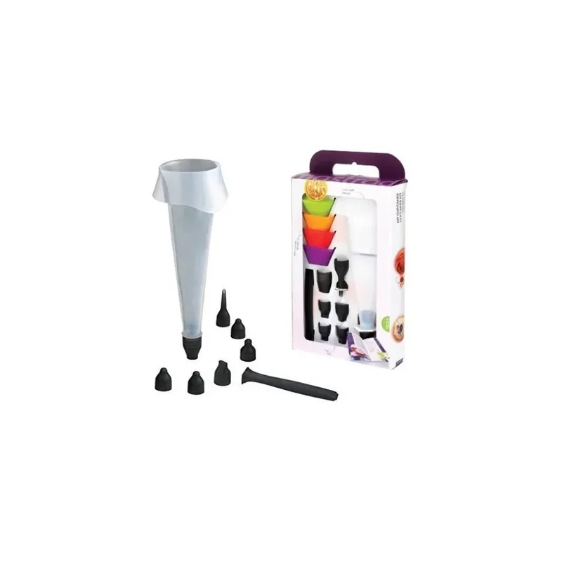 Trade Shop - Kit Per Cupcakes Pirottini Stampini Muffin Dolci Mastrad Paris - Occasione Imperdibile