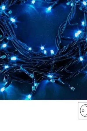 100 luci LED esterne blu con controller Ultimissimo Modello