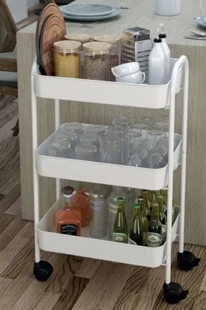 Non Perdere Carrello multiuso 30x41 cm con rotelle