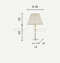 Quantità Limitata LUME GRANDE VILLA 1 LUCE AMBRA E ORO ATTACCO E27