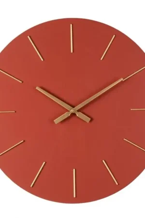 2x Orologio da parete mattone D.60x5h in legno Promozione Esclusiva