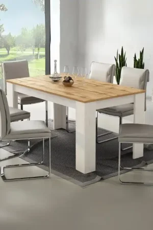 (2c) Tavolo allungabile 160x88 cm rovere wotan Promo Stagionale