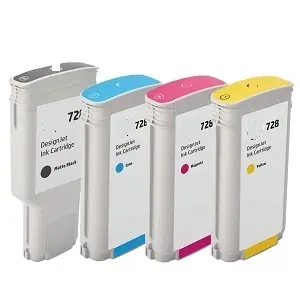 130ml Magente compa Hp Designjet T730 ,T830 #728M Solo Oggi
