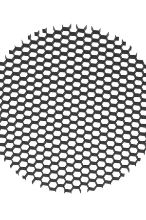 Griglia Antiabbagliamento Focus Led Per Proiettore Alluminio Nero Diametro 4,2Cm Pagamento Sicuro