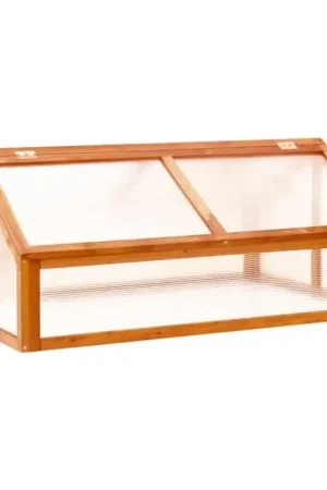 A Buon Prezzo Serreta in legno a Casetta e coperture in policarbonato. Dimensioni 1140 x 800 H 500 mm