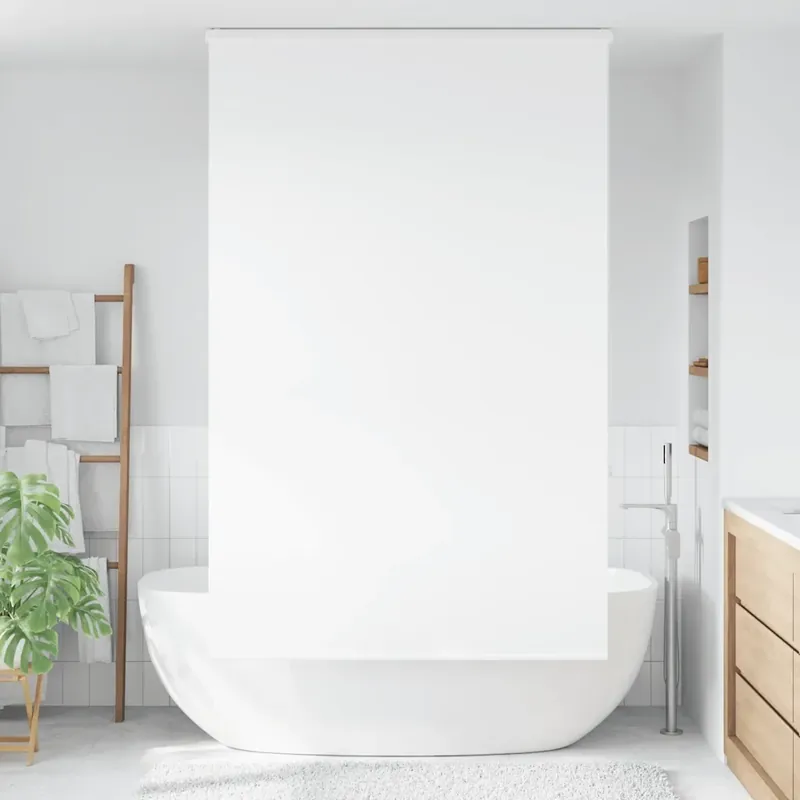 Tenda a Rullo per Doccia Cassonetto 140x240cm Larghezza Tessuto 4015060 Super Prezzo