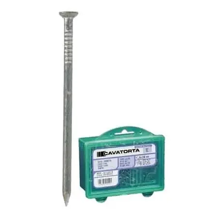 Saldi CHIODI TESTA PIANA BRICOLINE 1 KG CAVATORTA 4,5x100 mm - CAVATORTA