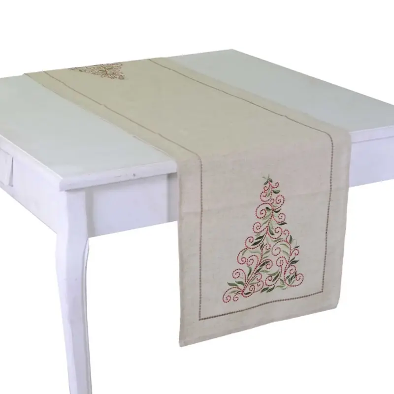 Runner tessuto stile 11 beige cm 40x140 Promozione Esclusiva