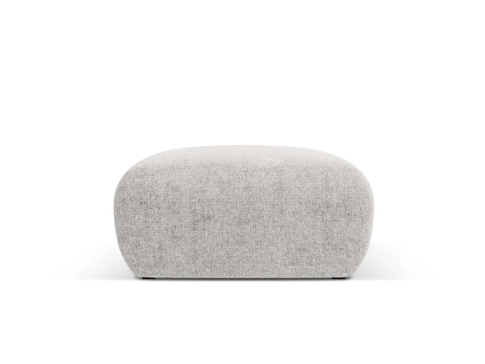 Cosmopolitan Design - Pouf "Nolio" in ciniglia grigio chiaro Compra Online
