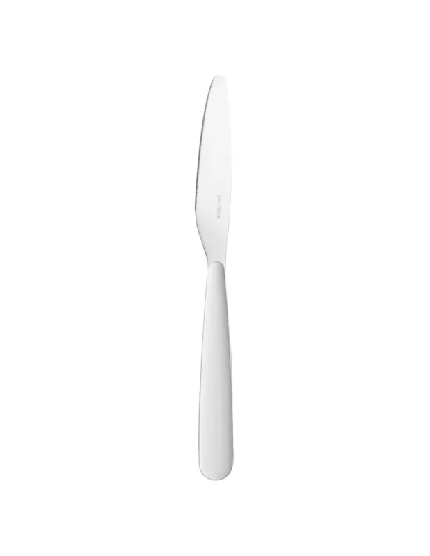 Coltello da tavola in acciaio inox bianco Offerta