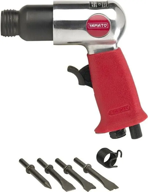 SCALPELLATORE PNEUMATICO AD ARIA 4 SCALPELLI OMAGGIO 4500 BATTITI PER MINUTO Saldi