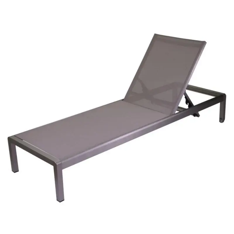 Lettino alluminio anodizzato seattle cm 197x64h30 Compra Online