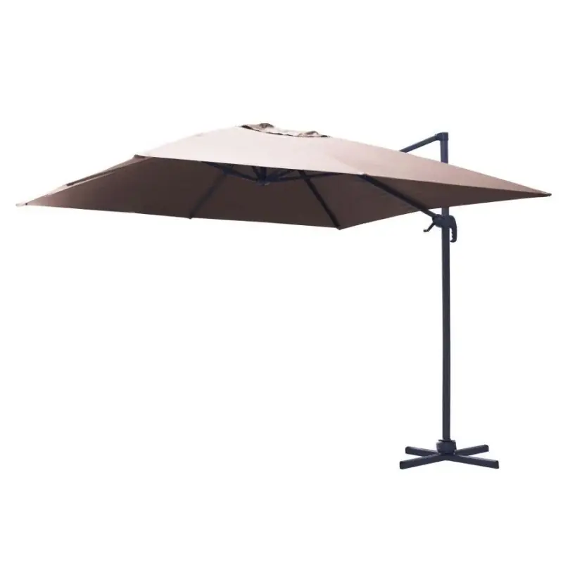 Occasione Imperdibile Ombrellone alluminio montana 3x4h2,80m sabbia palo laterale