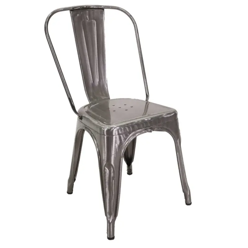 Compra Online Sedia ferro new bristol galvanizzato cm 43x43h45/84